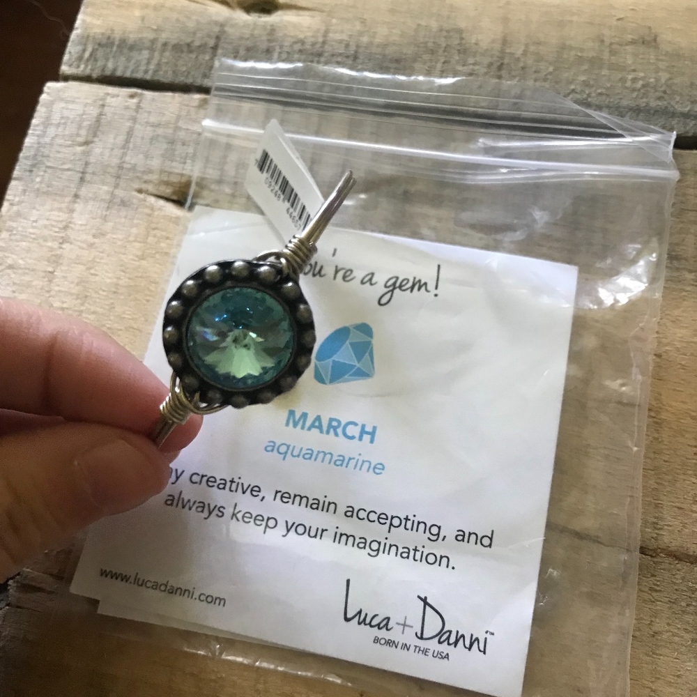Luca and Danni Silver March Bracelet
